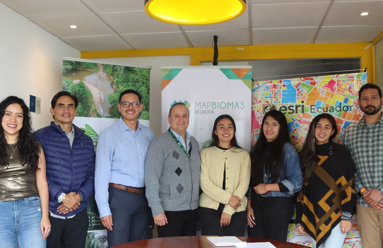 Cómo se organiza MapBiomas Ecuador 